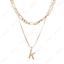 gold chain necklace snake bone chain